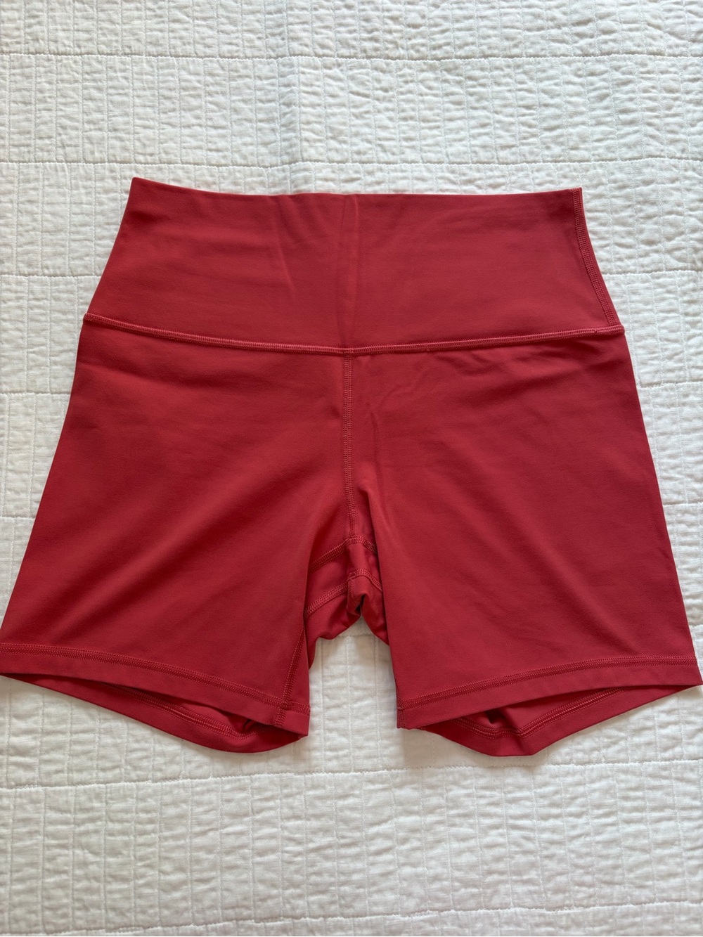Lululemon Coral Spandex biker shorts